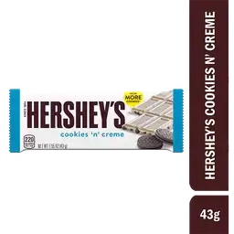 Hersheys Tableta de Chocolate Cookies & Creme