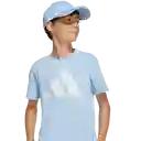 Adidas Camiseta Manga Corta Tee 160 Lifestyle de Niño Azul T M