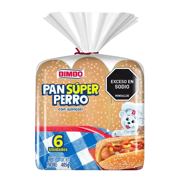 Bimbo Pan Perro 405 g