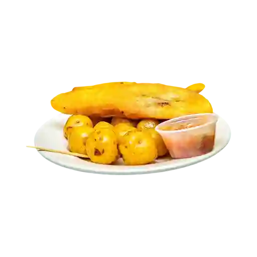 Plátano con Papa