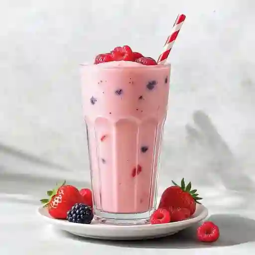Malteada Frutos Rojos