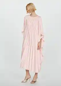 Vestido Nube-A Rosa Talla M Mujer Mango