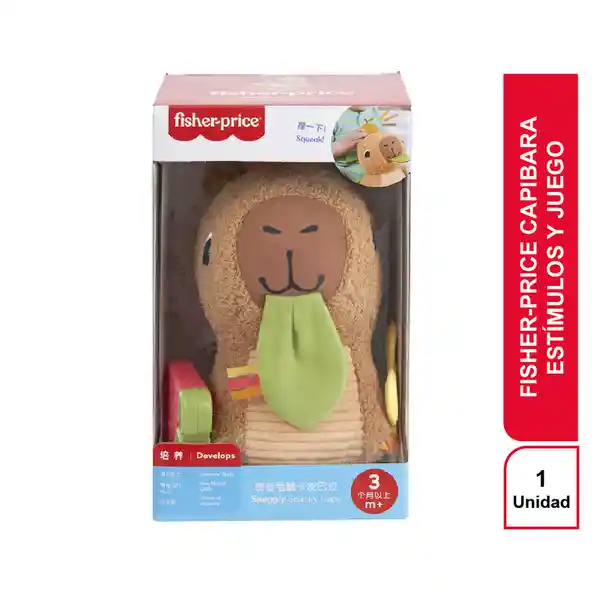 Fisher-Price Juguete Capibara Estmulos y Juego