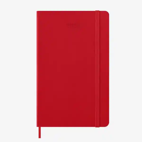 Moleskine Agenda Diaria Rojo Grande Sc 2026