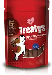 Treatys Snack para Perro Beef Jerky Strips Tiras de Carne