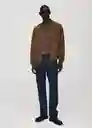 Chaqueta Bero Cognac Talla XL Hombre Mango