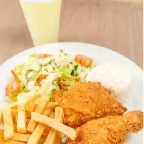 Bandeja Broaster Personal, Bebida.