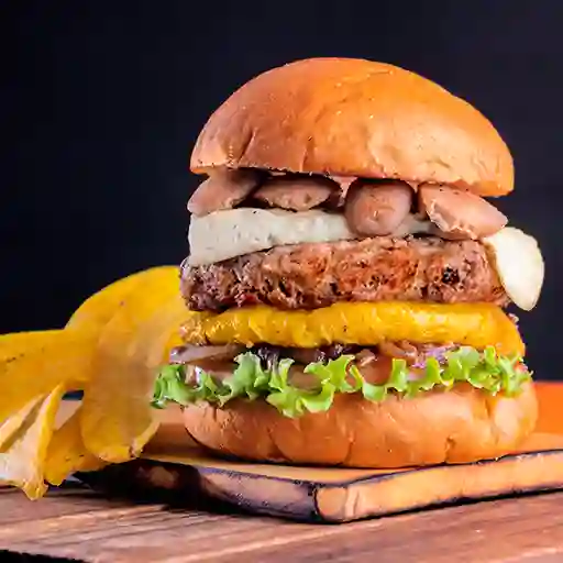 Hamburguesa Caribe