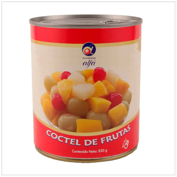 Alfa Cóctel de Frutas 820 g