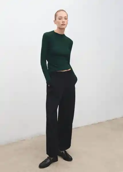 Saco Jersey Agustina Botella Talla S Mujer Mango