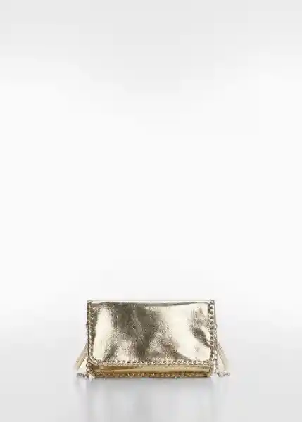 Bolso P Dorado Oro Talla 99 Niña Mango