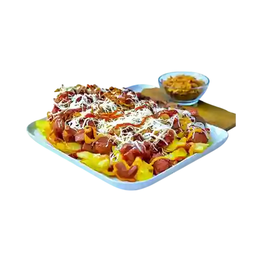 Salchipapa Mixto