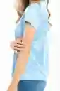 Camiseta Tornasol Color Azul Claro Talla L Ragged