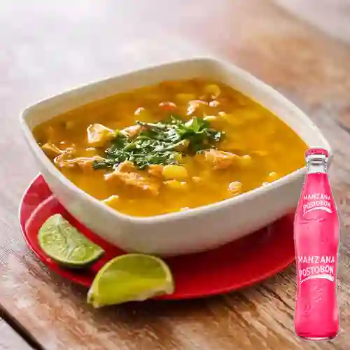 Combo Mondongo + Postobón Manzana 350 ml
