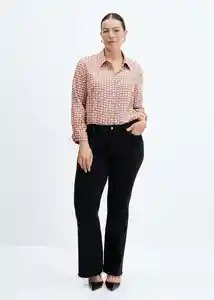 Camisa Basic Caldero Talla S Mujer Mango
