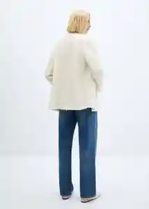 Chaqueta Judy Crudo Talla M Mujer Mango