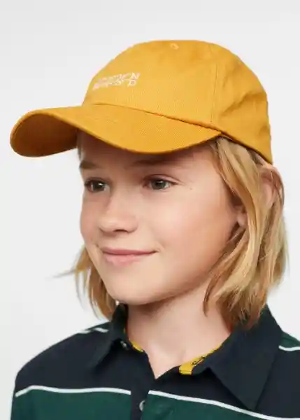 Gorra Montreal Mostaza Talla 20 Teen Niños Mango