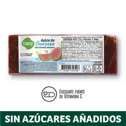 Taeq Lonja Dulce De Guayaba Light