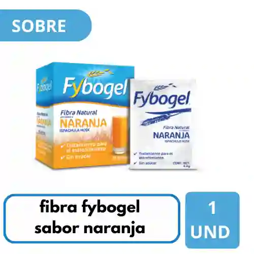 Fybogel Fibra Sabor Naranja