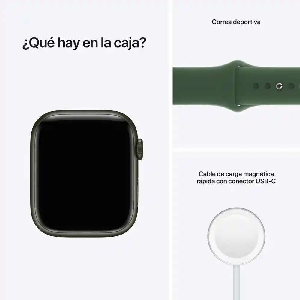 Apple Reloj Inteligente Series 7 con GPS Color Verde