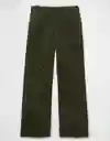Pantalón Mujer Verde Talla 8 REGULAR 5385350 American Eagle