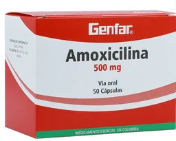Genfar Blister Amoxicilina (500 mg)