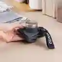 Botella Plástico de Silicona Portátil de Silver Grey Gris Miniso