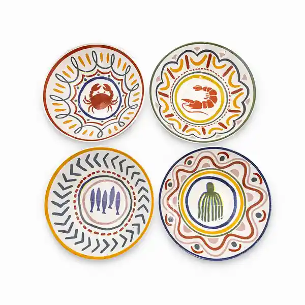 Set Tazón Sopa Pesca Del Dia 17 cm Ambiente Gourmet