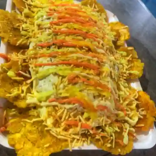 Picada de Patacón Chorizo