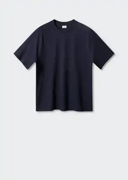 Camiseta Circo Navy Talla L Hombre Mango