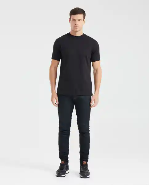 Camiseta Basic Duck Negro Sombrío Ultra Oscuro T. M Chevignon