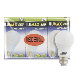 Ilumax Bombillo Led Luz Blanca 7w