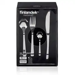 Juego de Cubiertos Select SH-2178-16 Finlandek