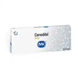 Mk Carvedilol (25 mg)