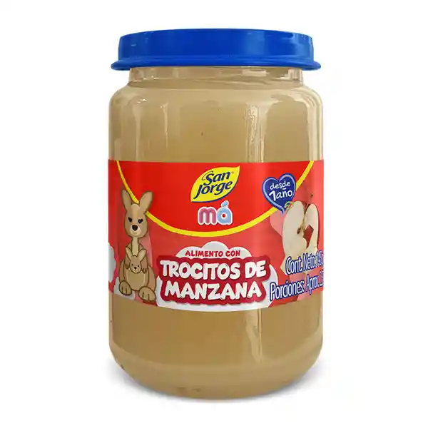 Compota Trocitos Manzana San Jorge Má Frasco x 145gr