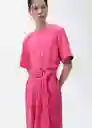 Enterizo Mono Japo Fucsia Talla M Mujer Mango