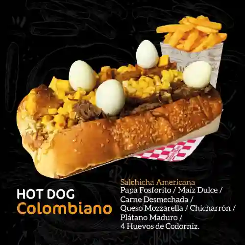 Hot Dog Colombiano