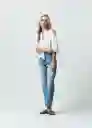 Camisa Nani Mujer Crudo Puro Claro Talla S 012G333 Naf Naf