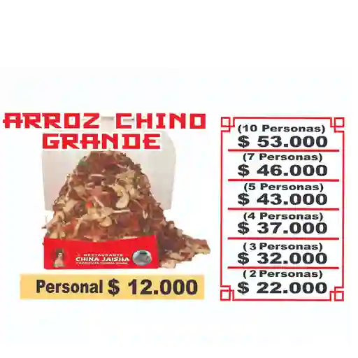 Arroz Chino Grande
