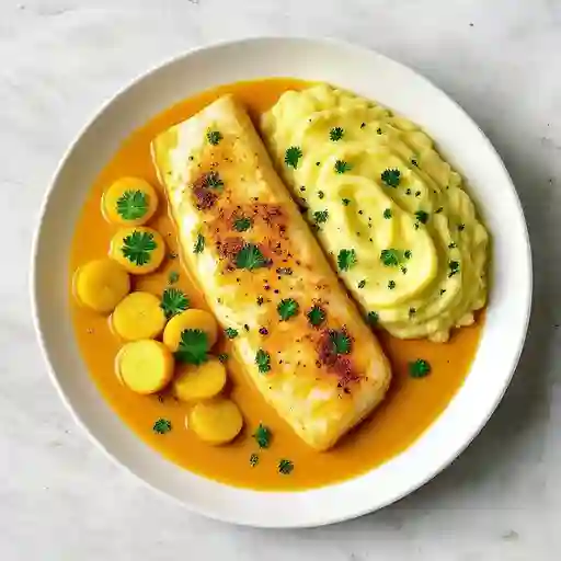 Filete De Pescado En Salsa De Coco Nuevo!