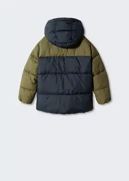 Abrigo Anorak Amerbloc Khaki Talla 14 Niños Mango