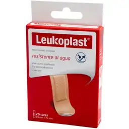 Leukoplast Curas Estándar Color Piel Resistentes al Agua