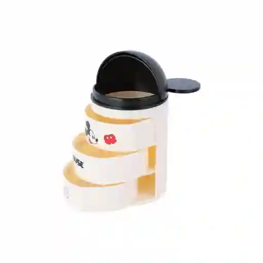Organizador Plástico de Tres Capas Disney Mickey Mouse Miniso