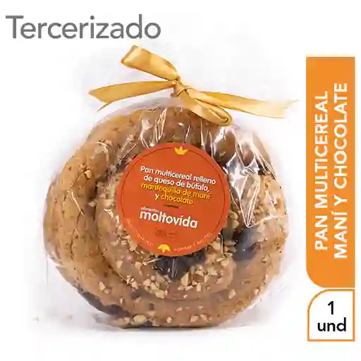 Maltovida Pan Multicereal Chocolate y Mantequilla de Maní