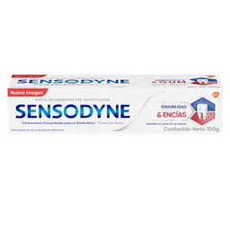 Crema Dental Sensodyne Sensibilidad & Encías x100 gr