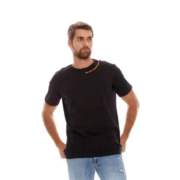 Marithé Francois Girbaud Camiseta Manga Corta Negro Talla M