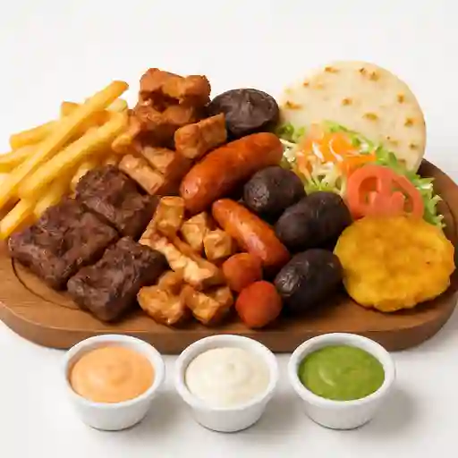 Picada a la Plancha de Carnes Mixta # 1