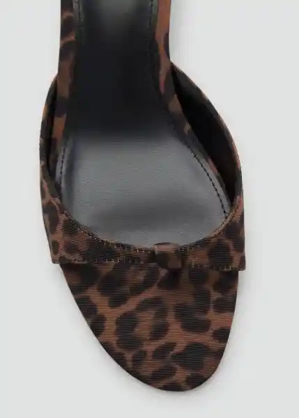 Sandalias Arale1 Marron Talla 39 Mujer Mango