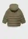 Abrigo Anorak Río Khaki Talla 12 Niños Mango