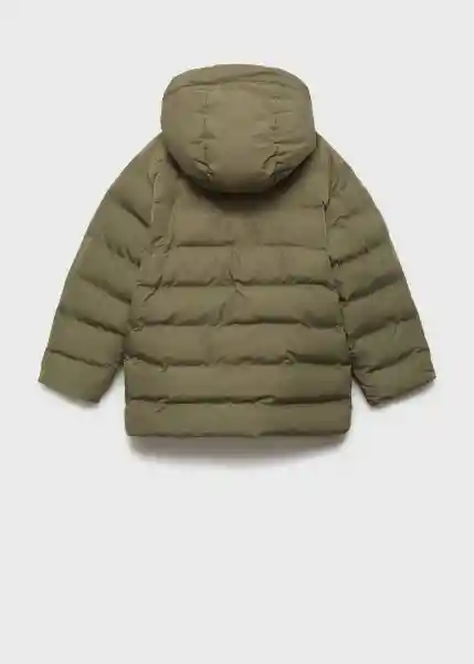 Abrigo Anorak Río Khaki Talla 12 Niños Mango